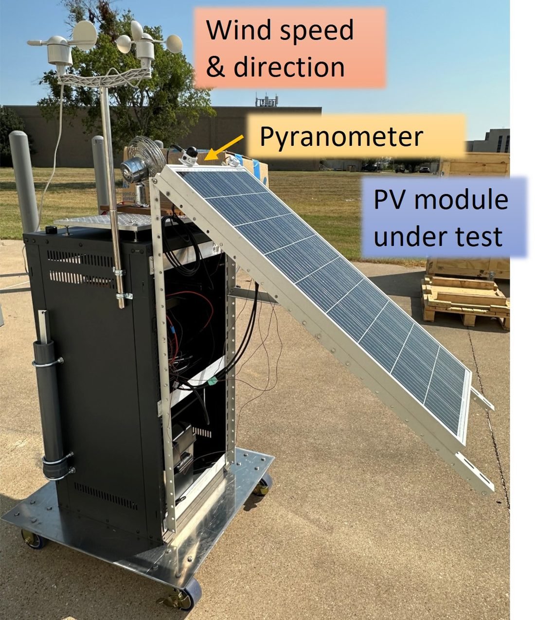 PV-Scope monitoring system deployed at Texas A&M University